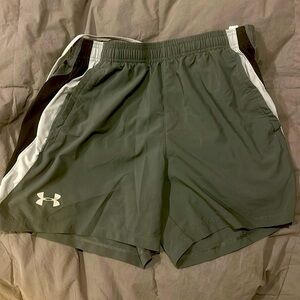 Under armor heat gear mesh running/ workout shorts
